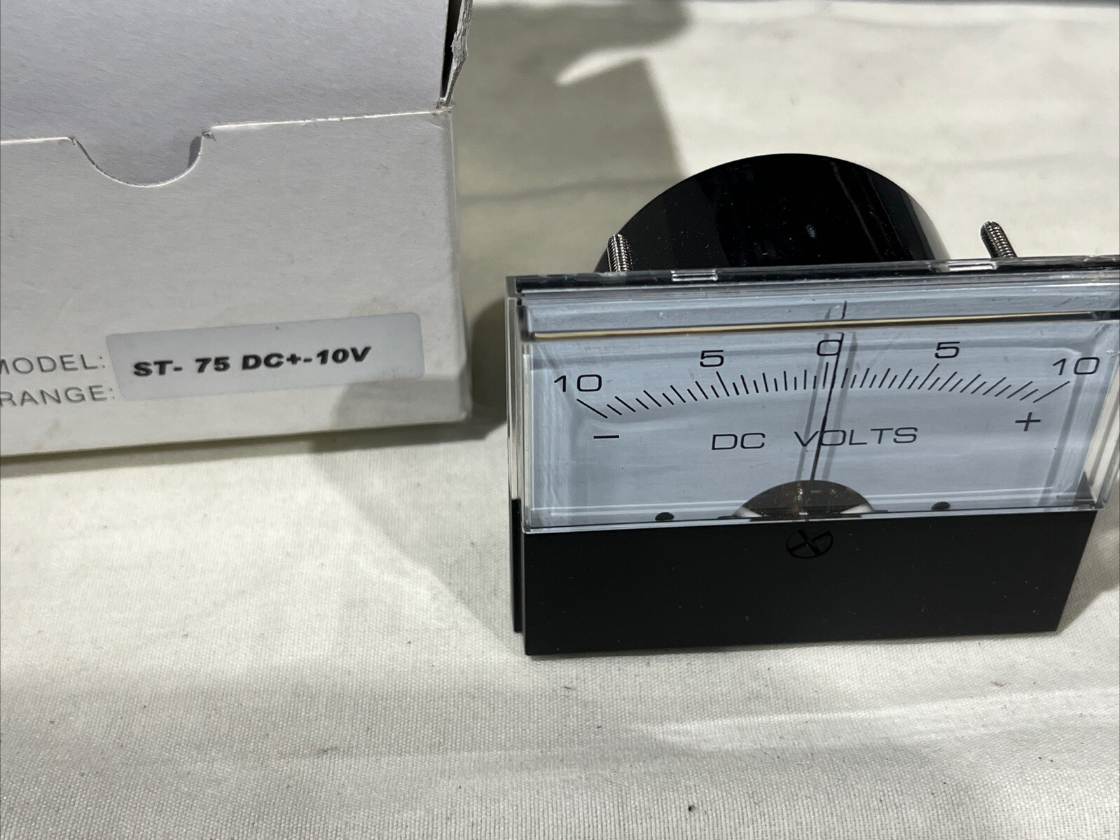 🔥ST 75 DC Volt Meter +-10, New, Free Shipping🇺🇸