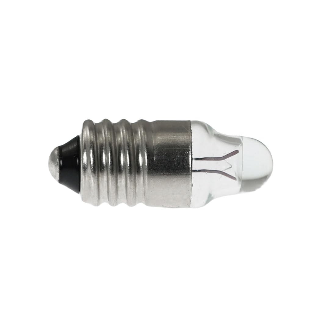 SQXBK 10PCS Mini Screw Base Light Bulbs E10 Flashlight 2.5V