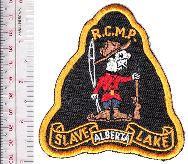 Canada National Police Slave Lake Alberta Detachment Gendarmerie NO TARIFF