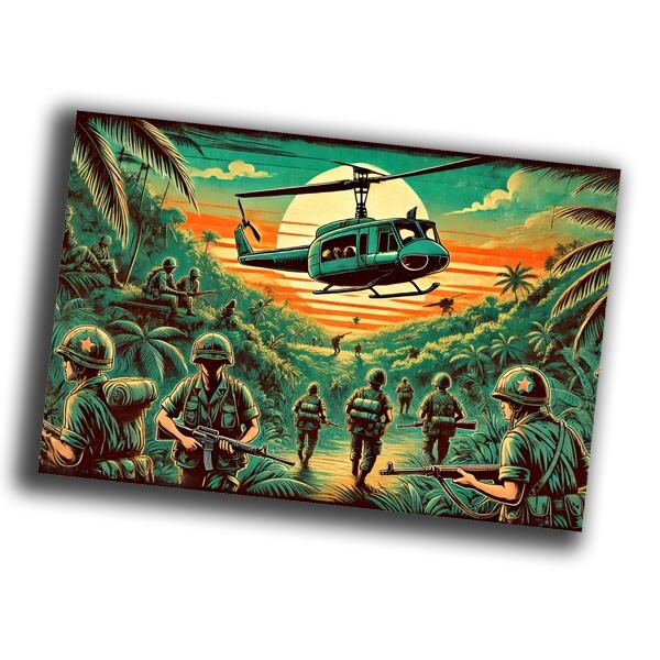 War Vietnam nice vintage retro woman WW2 Photo Glossy 4*6 in F45