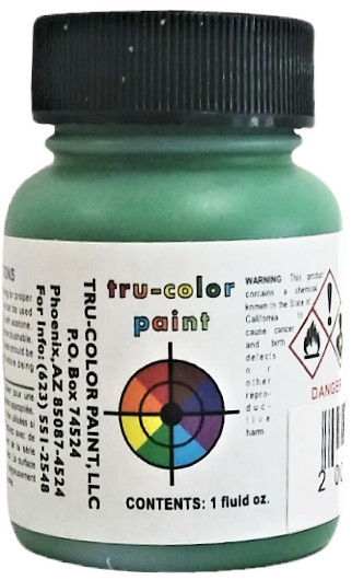 Tru-Color New Brunswick Southern Railway Green Railroad Color Acrylic Pa TCP-341