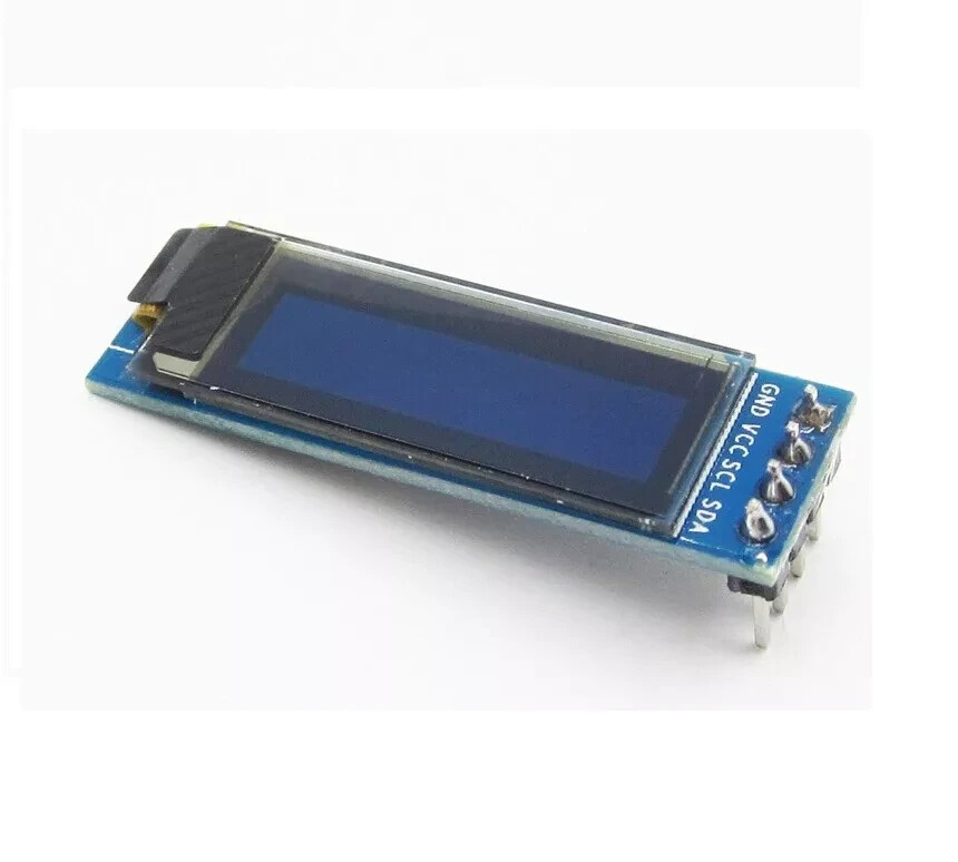 Gotek OLED IIC I2C 0.91" 128x32 LCD Display Module 3.3V 5V White
