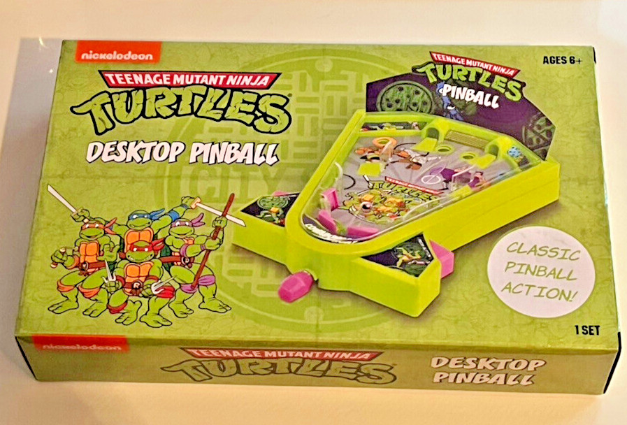 New Nickelodeon Teenage Mutant Ninja Turtles  Desktop Pinball Game FREE SHIP!