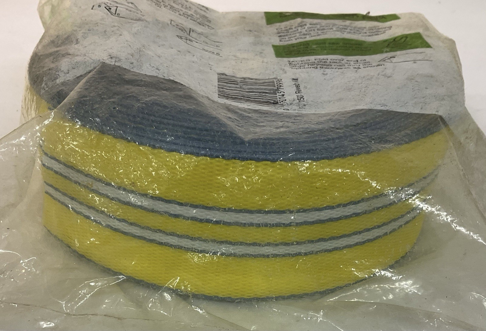 Paradise Re-Web Kit 150’ Enough To Re-Do 2 Chaises Or 4 Chairs Yellow Blue White