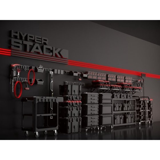 Hyper Tough Hyper Stack Modular Shallow Organizer with Movable Dividers