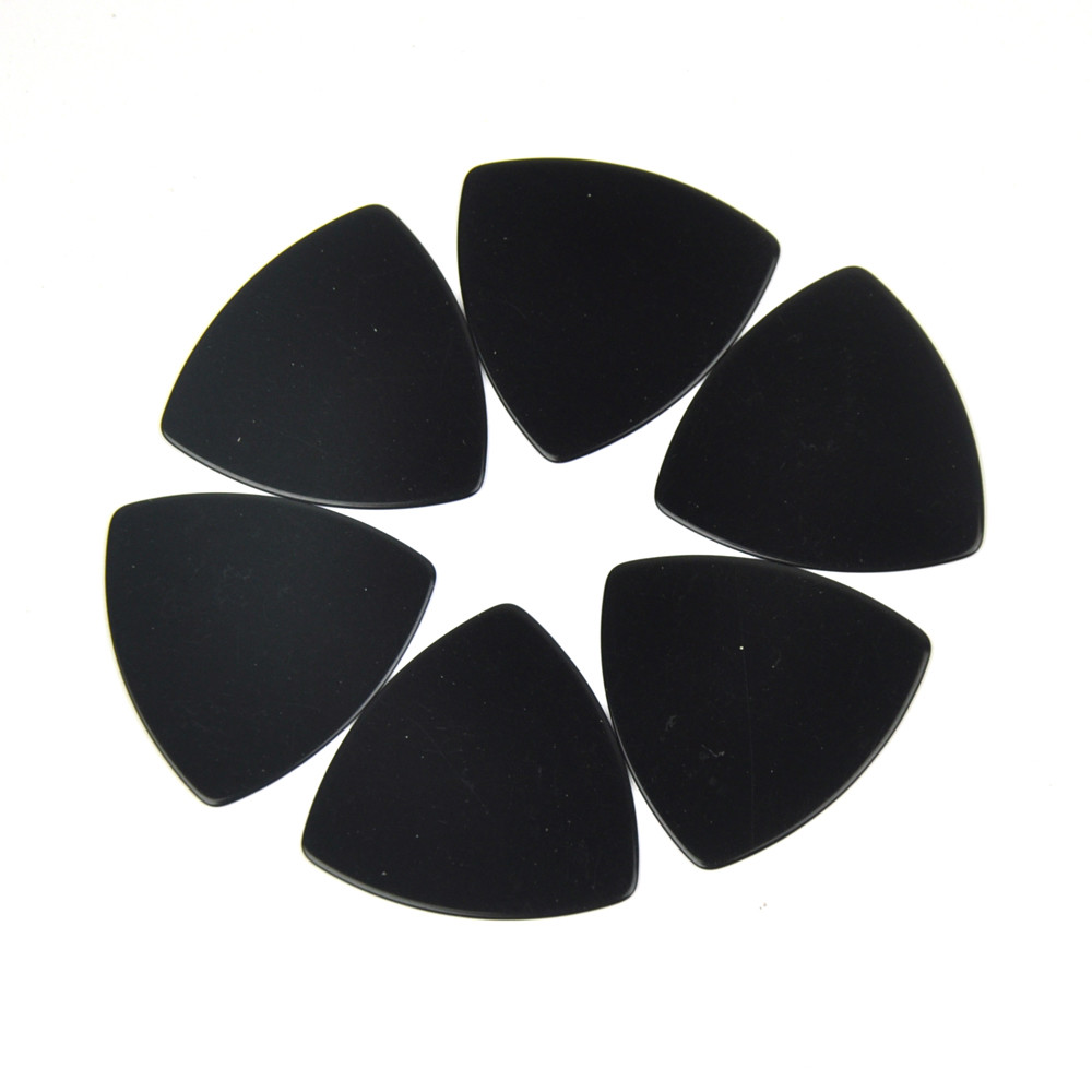 20Pcs Celluloid 346 Rounded Triangle Guitar Picks 0.71mm Assorted Colors