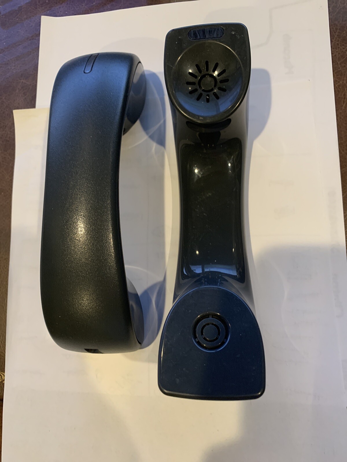 2 Cisco IP Phone Binaural Handset - For Cisco 7900 & Cisco SPA Series IP Phones
