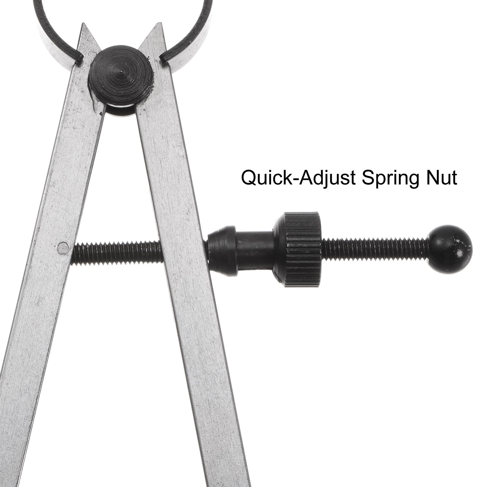 Spring Joint Caliper 12" Adjustable Spring Inside Caliper with Solid Nut