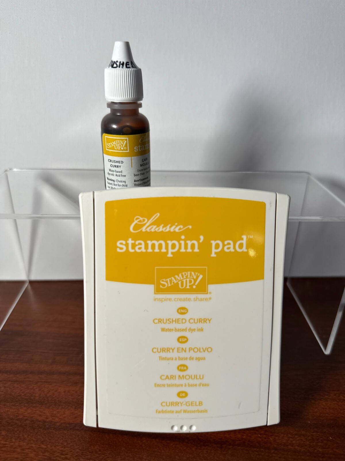 Stampin Up Classic Ink Refill & Pad ~ Crushed Curry ~ P2
