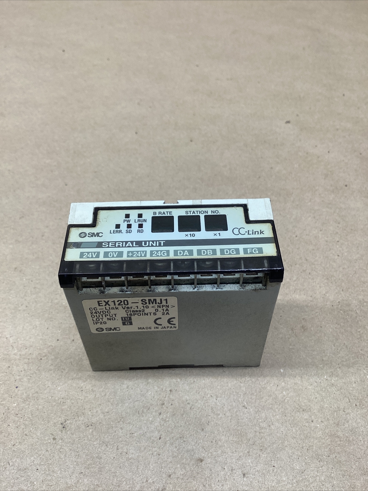 Smc EX120-SMJ1 Serial Interface Unit 24v-dc #729K69