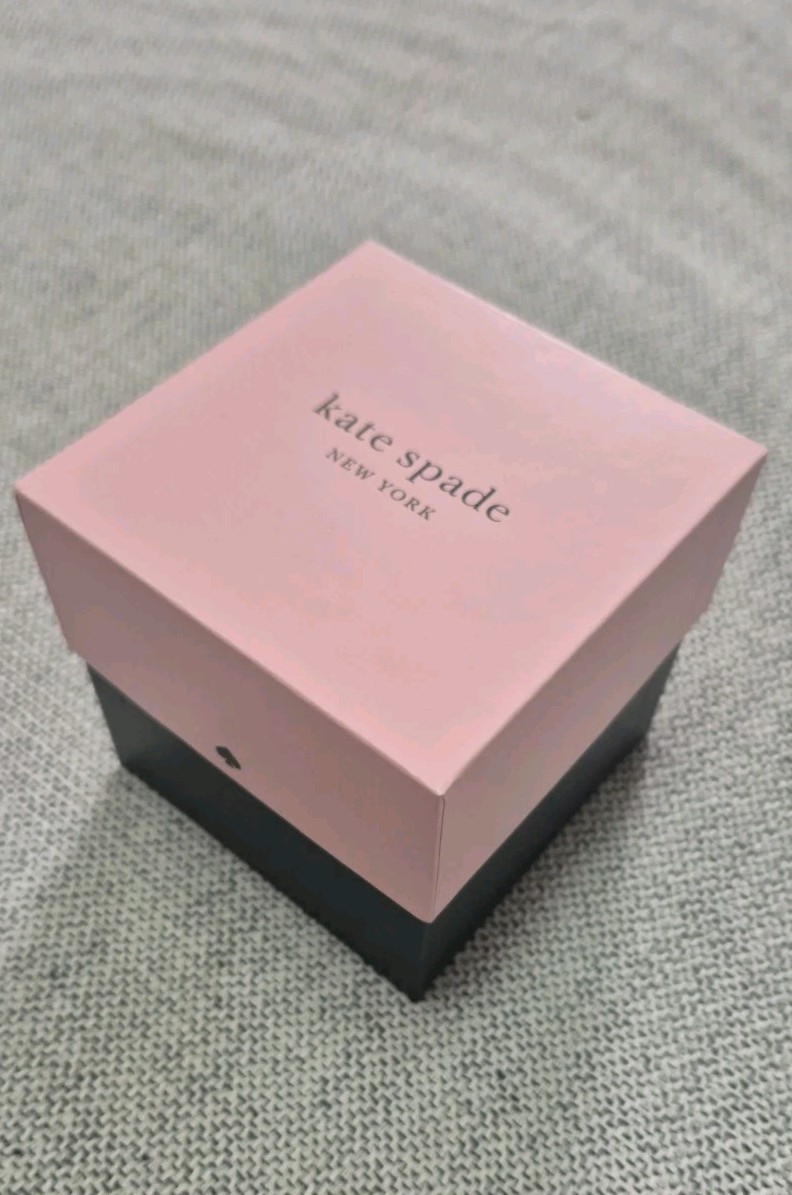 Kate Spade Watch Jewelry Gift Box Case Watch Care Instructions Card