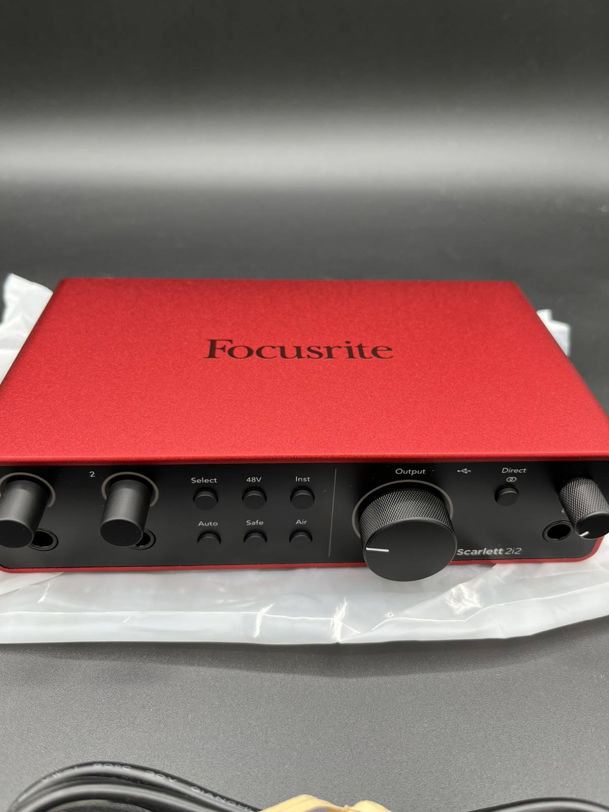 Focusrite Scarlett 2i2 4th Gen Audio Interface USB For Recording Studio