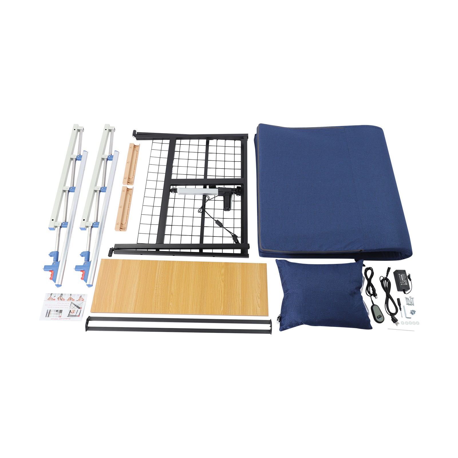 Electric Bed Lifting Backrest, Adjustable bed Lifting Backrest With Guardrails