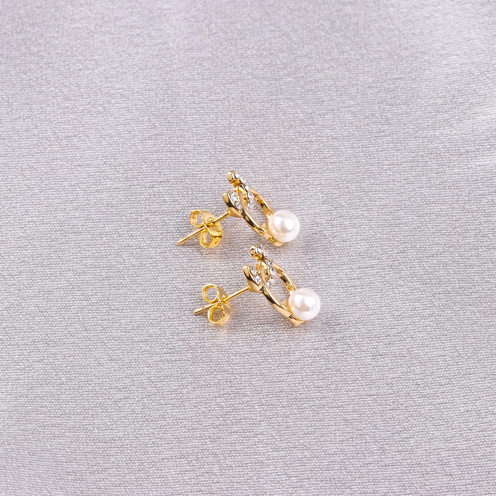14K Gold Earring Backs Replacements - Hypoallergenic 6*4.5*3mm,