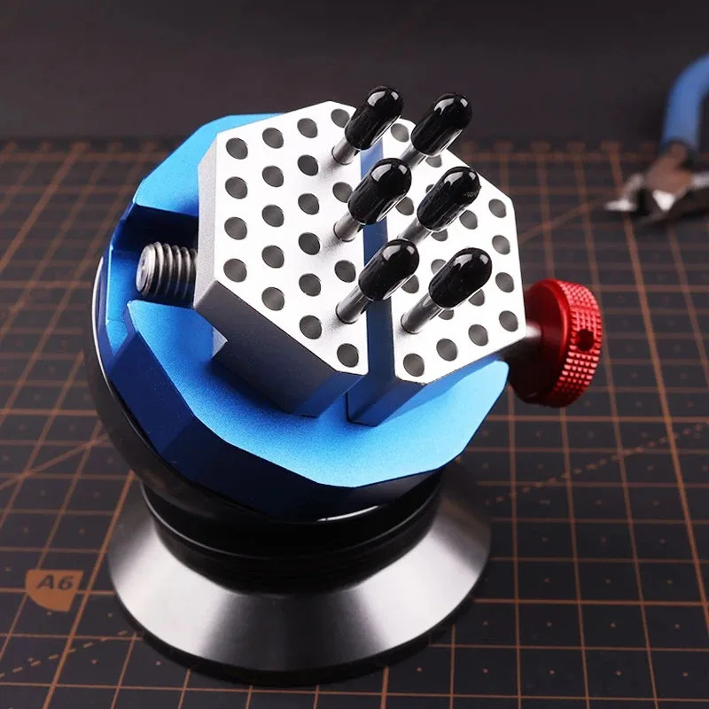 Ustar 360° Rotating Alloy CNC Vise for Model Making Craft Tool