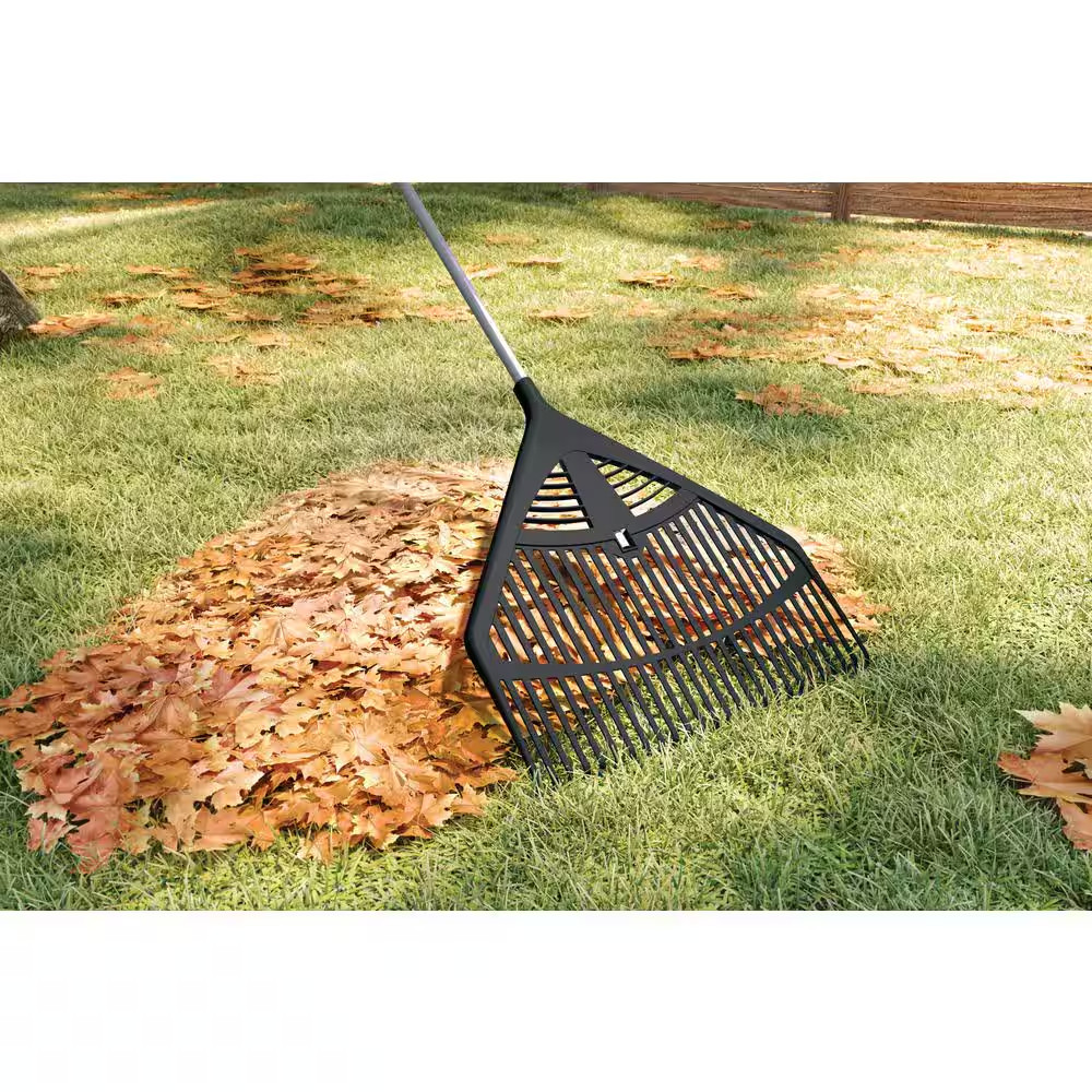 26 In. Poly Leaf Rake