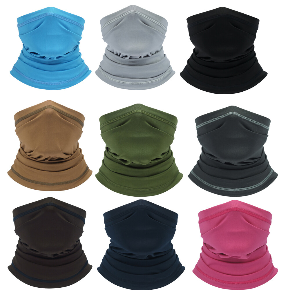 UV Protection Balaclava Bandana Face Mask Scarf Neck Gaiter Men Women Breathable