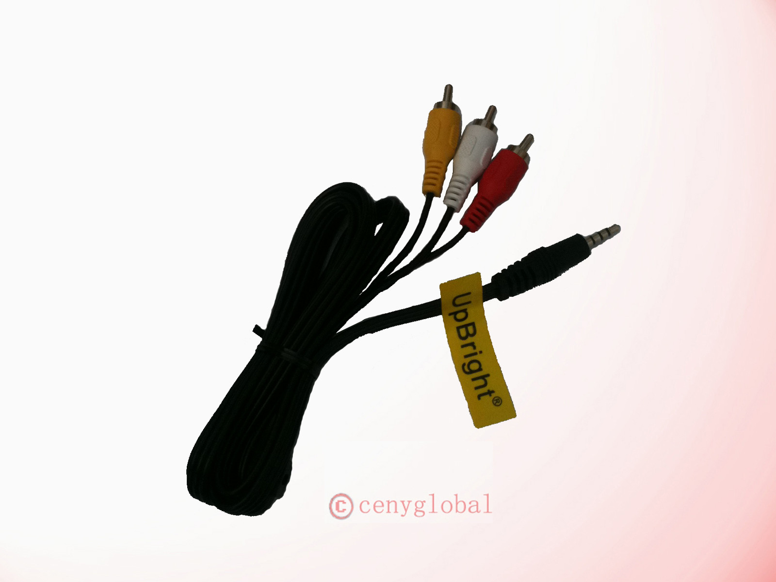 3.5mm to 3 RCA AV TV Audio Video Cable For JVC D DVM DV DVP DVL Series Camcorder
