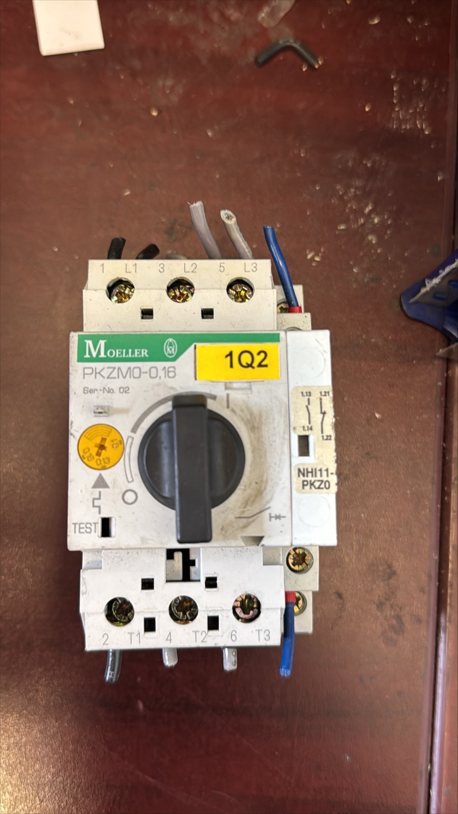 Moeller PKZM0-16 Manual Motor Protector *OVERNIGHT SHIP AVAILABLE *LOT OF 3