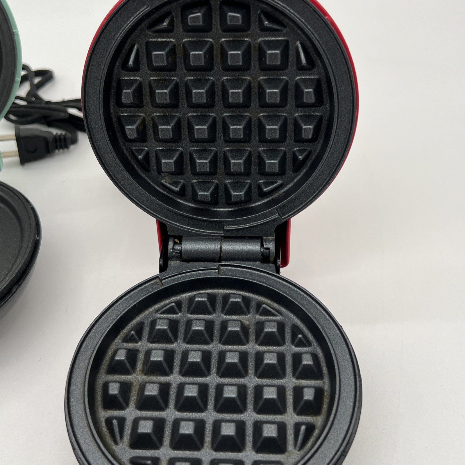 Dash Mini Maker 2-Piece Griddle for Pancakes & Waffle Maker Set of 2 Fast Ship!!