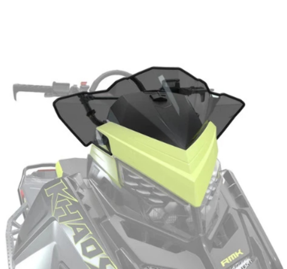21-25 Polaris Matryx RMK Low Windshield Dark Smoke 2889405 W/HARDWARE
