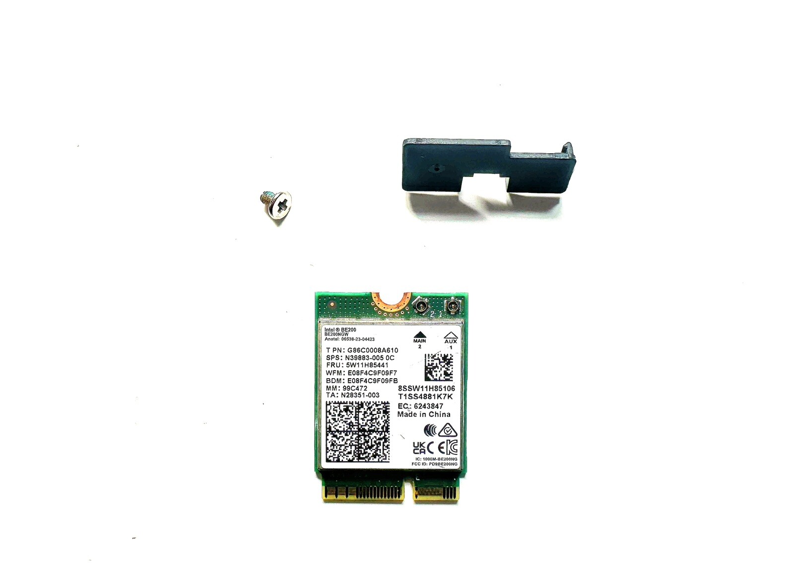 🔥Genuine Intel BE200NGW WiFi 7 Card 802.11be Tri Band Bluetooth 5.4 M.2 2230