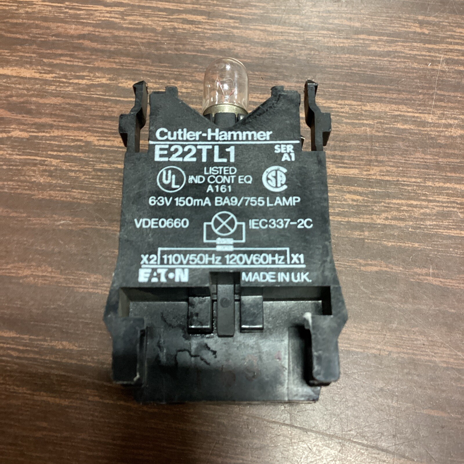 Cutler-Hammer Transformer Unit, Series A1, E22TL1 A58