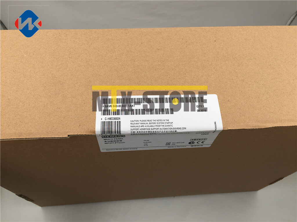1PCS Unopened Siemens HMI 6AV6 643-0CB01-1AX1 6AV6643-0CB01-1AX1 with in box