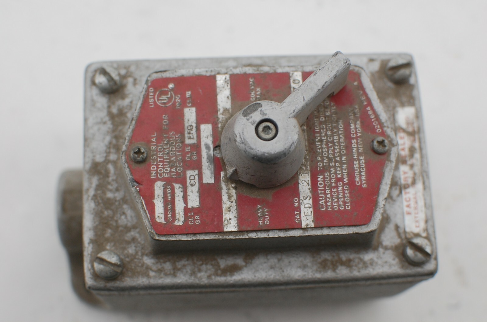 Crouse Hinds EDS 21271 Switch