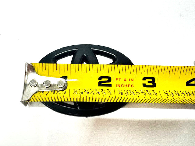 3D BLACKOUT STEERING WHEEL OVERLAY FOR TACOMA TUNDRA COROLLA CAMRY HIGHLANDER
