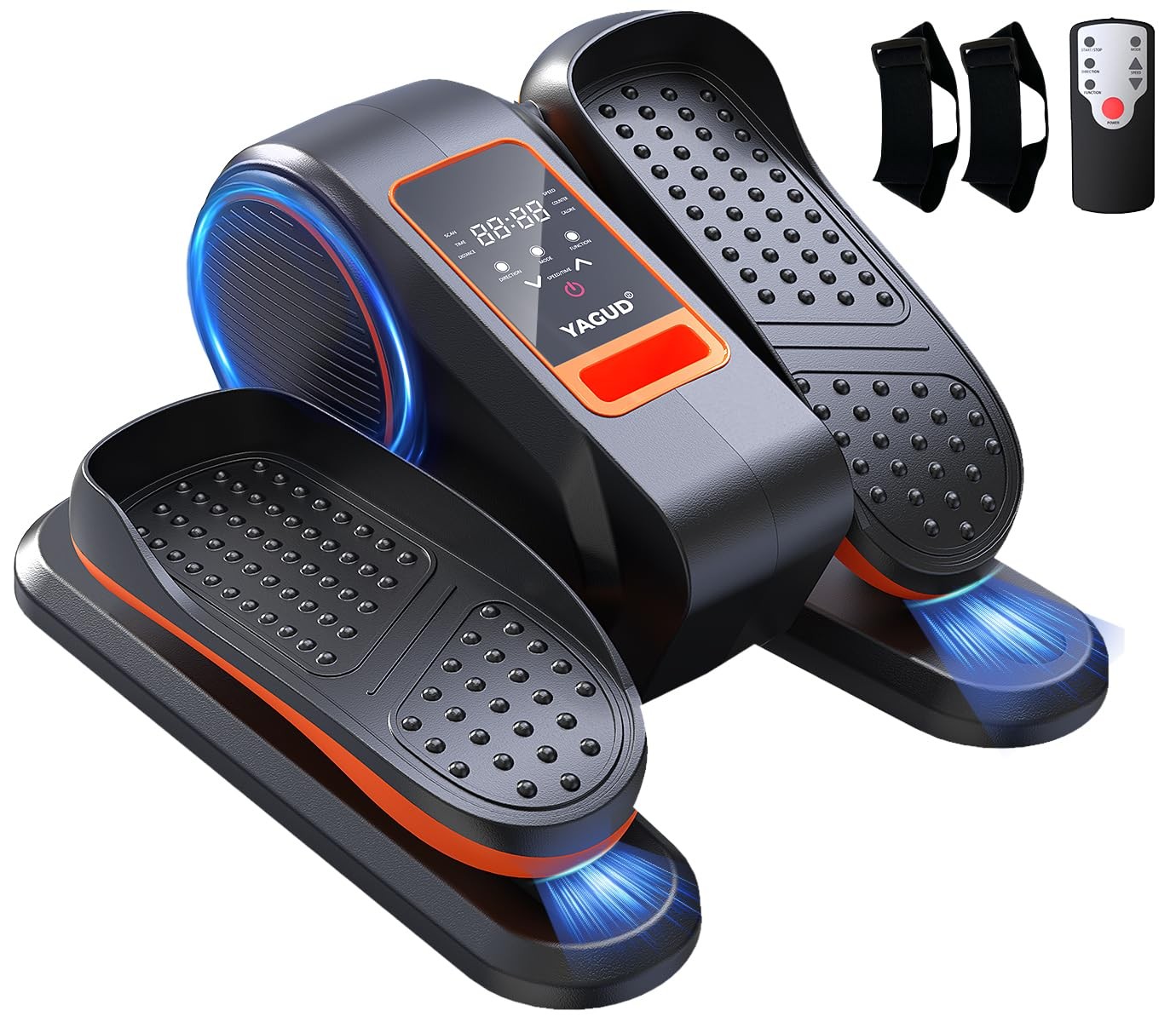 Under Desk Machine, Electric Elliptical Leg Exerciser for Senior, 13 Adjustab...