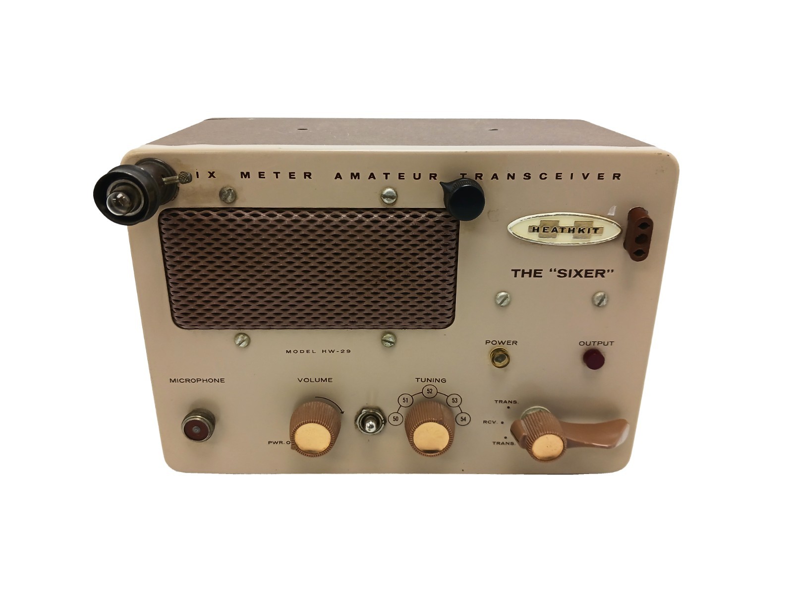 Heathkit HW-29 "the Sixer" Six Meter Ham Radio - WORKS