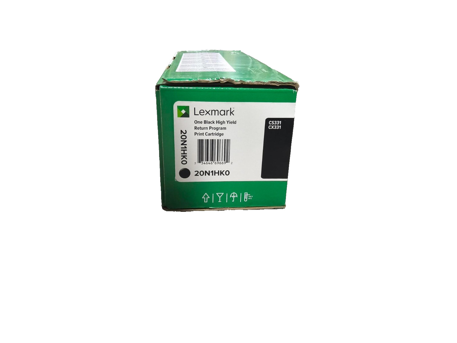 Genuine Lexmark Black Standard Yield Toner CS331dw, CX331adwe (20N10K0)