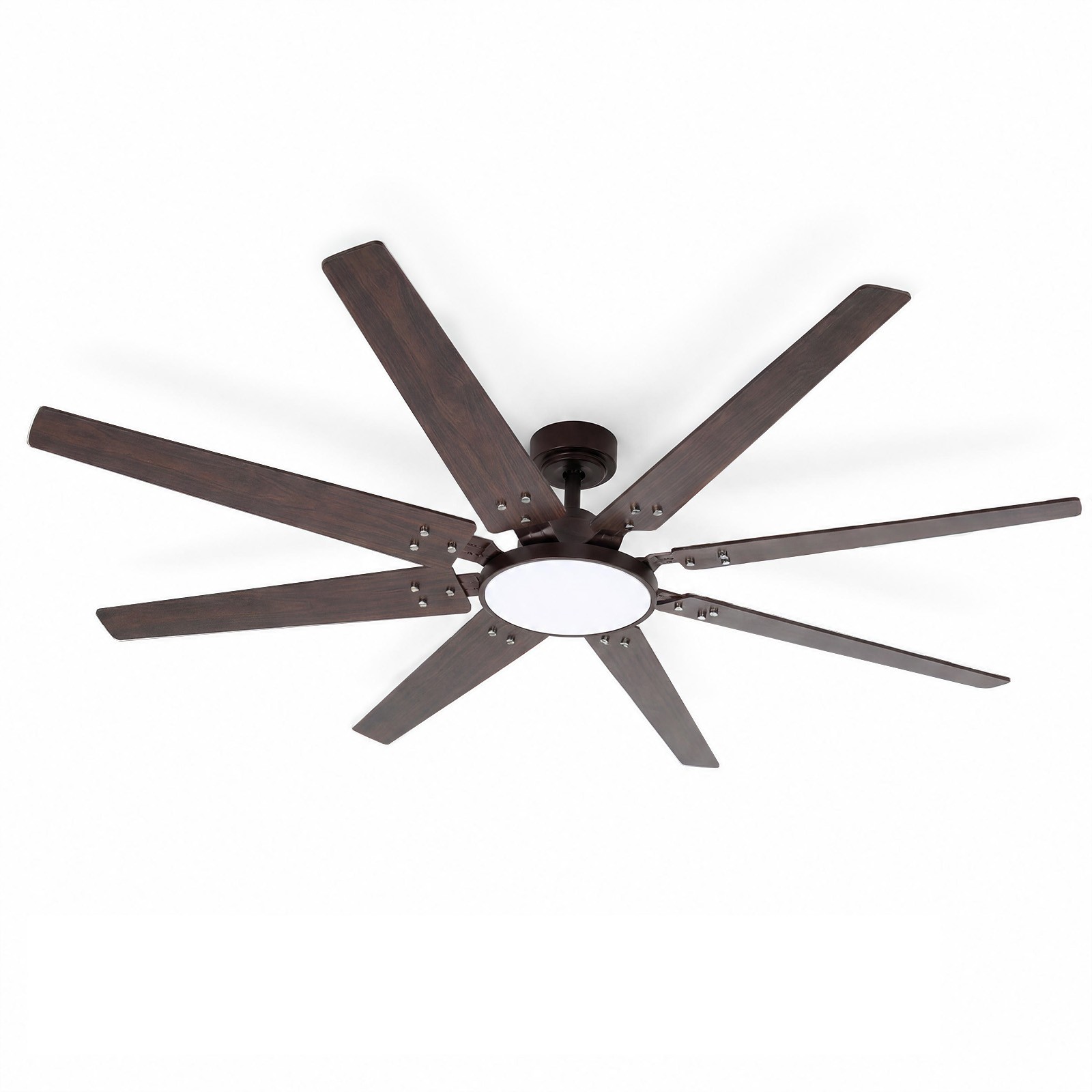 72" Ceiling Fan with Light Remote, Smart DC Motor, Alexa Control, Indoor/Outdoor