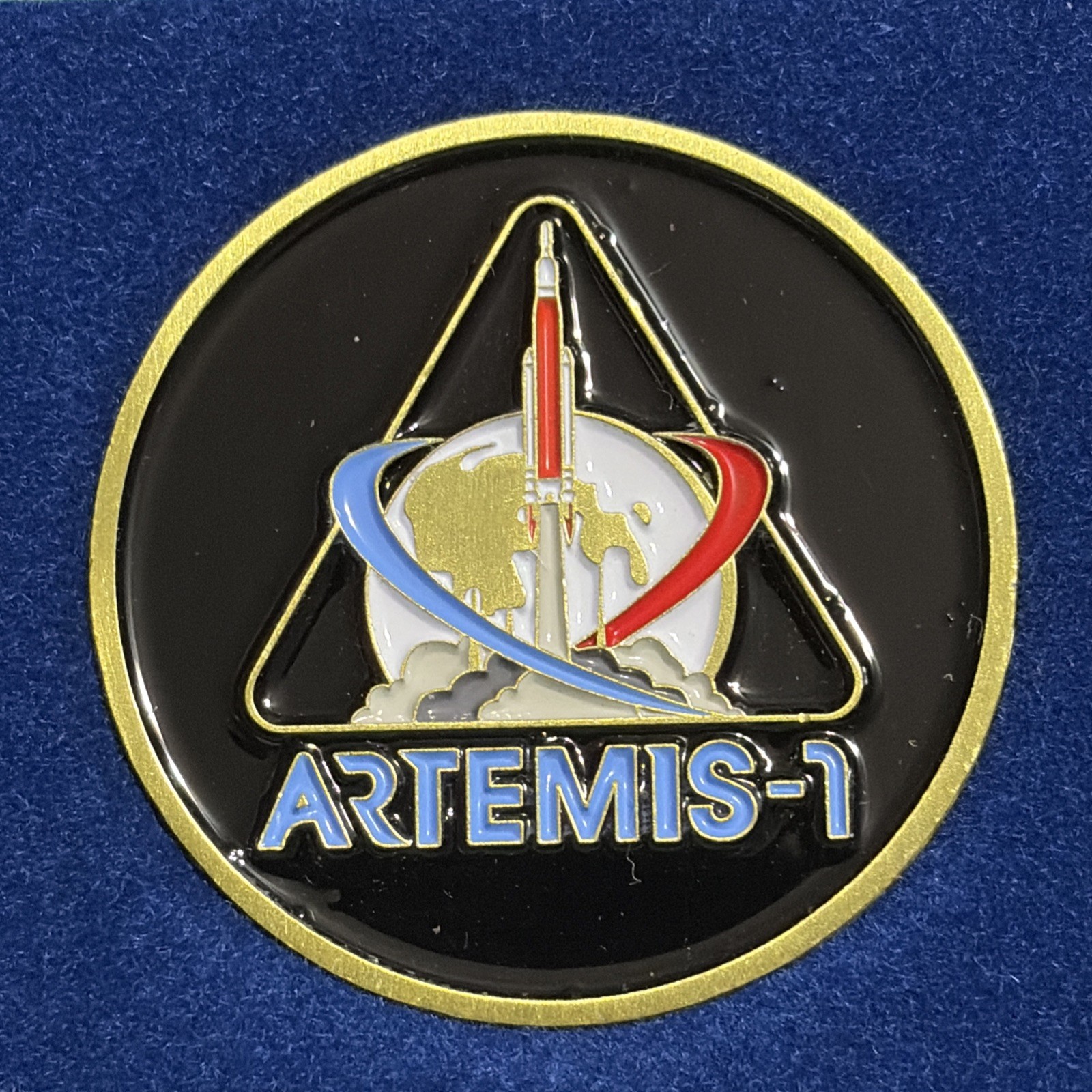Artemis-1 Coin NASA KSC-Full Color