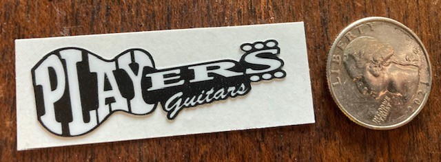 Players Music Illinois Guitar Shop STICKER - Vintage Acoustic Electric Boutique