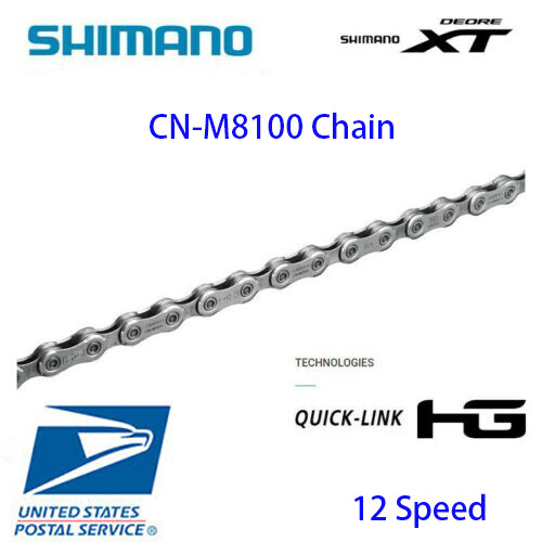Shimano XT CN-M8100 Chain 12 Speed 124 Links MTB