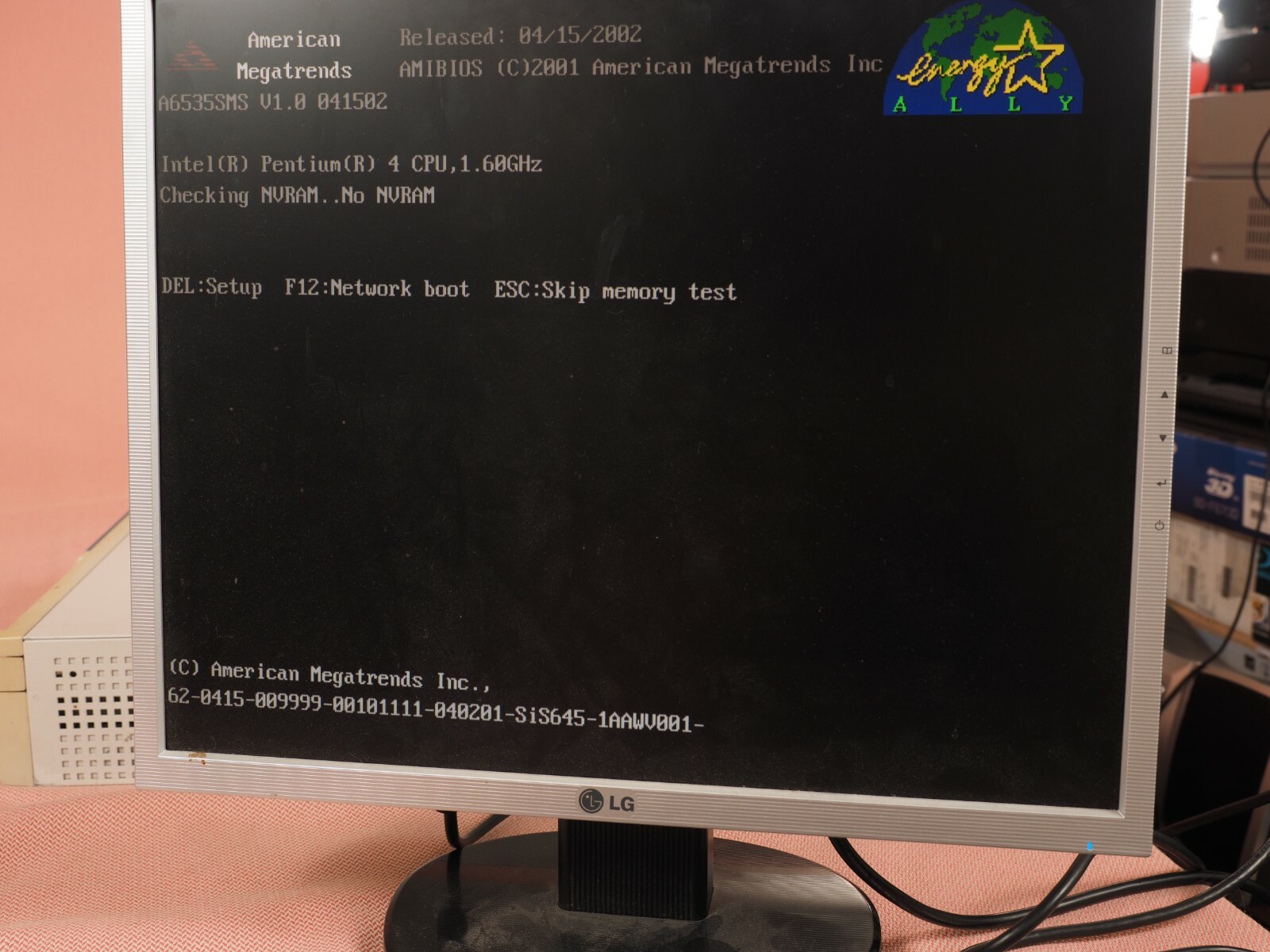 Vintage MSI Hermes 650 MS-6232 Computer Pentium 4 1.6Ghz