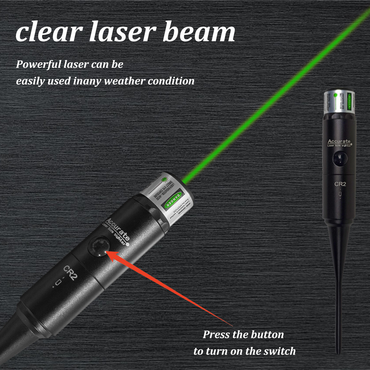 Professional Laser Bore Sight Kit Multiple Caliber Upgraded Green Bore Sighter