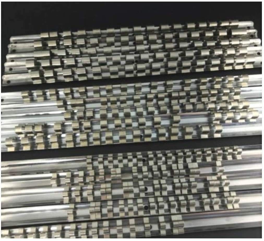 15pcs Socket Rails 1/4" 3/8" 1/2" 16 Clip On Rail Tool Organizer Storage