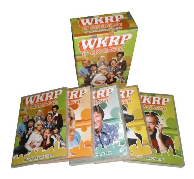 WKRP in Cincinnati: Seasons 1-4 Complete Series DVD 2014 12-Disc Set