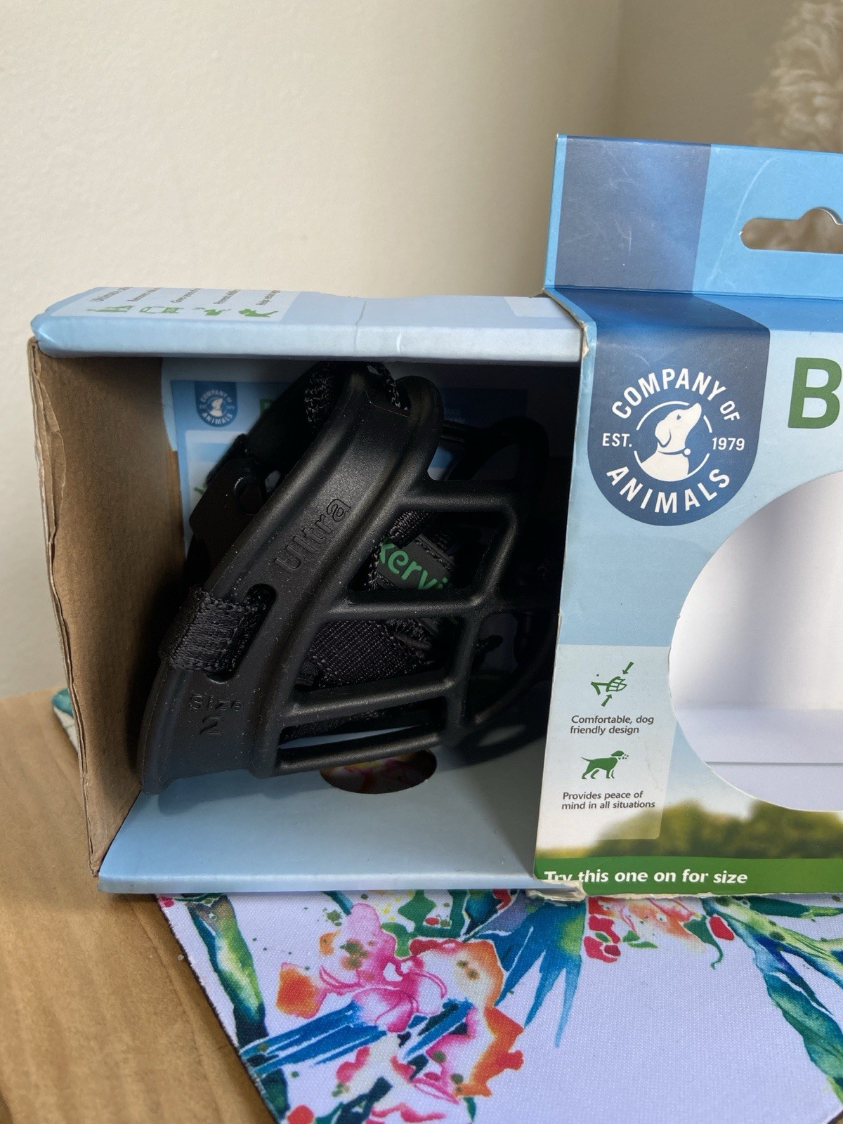 Baskerville Ultra Muzzle Size 2 - Allows Drinking and Panting New! In Box