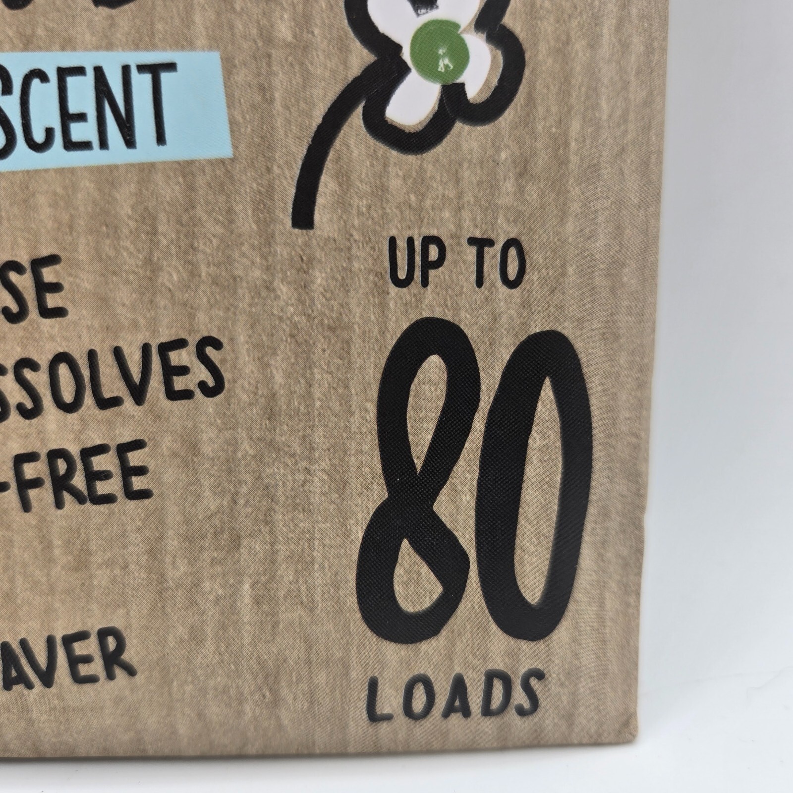 Eco Laundry Detergent Sheets - 80 Loads Laundry Sheets Detergent - Fresh Linen