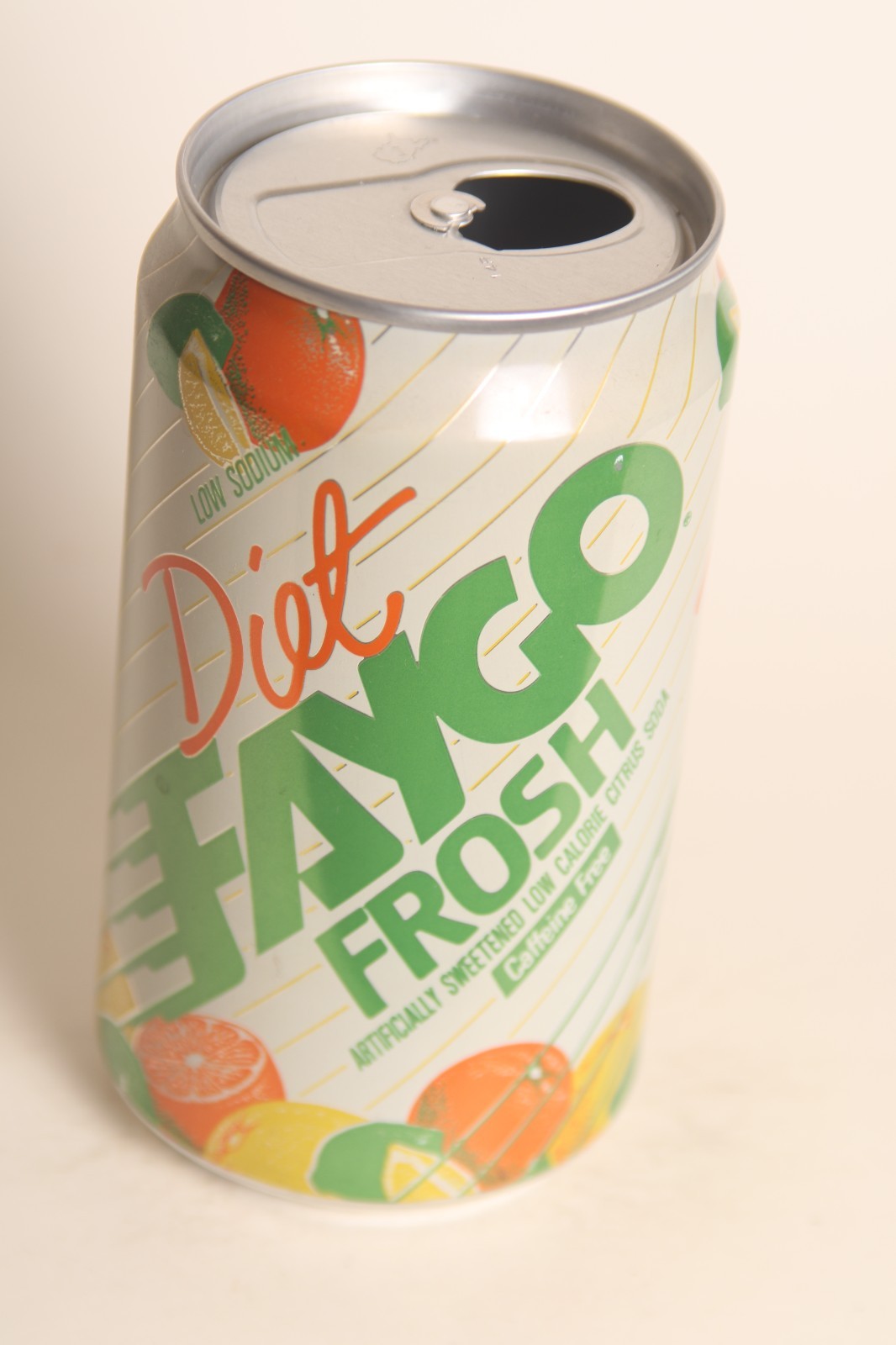 Faygo Diet Frosh soda can