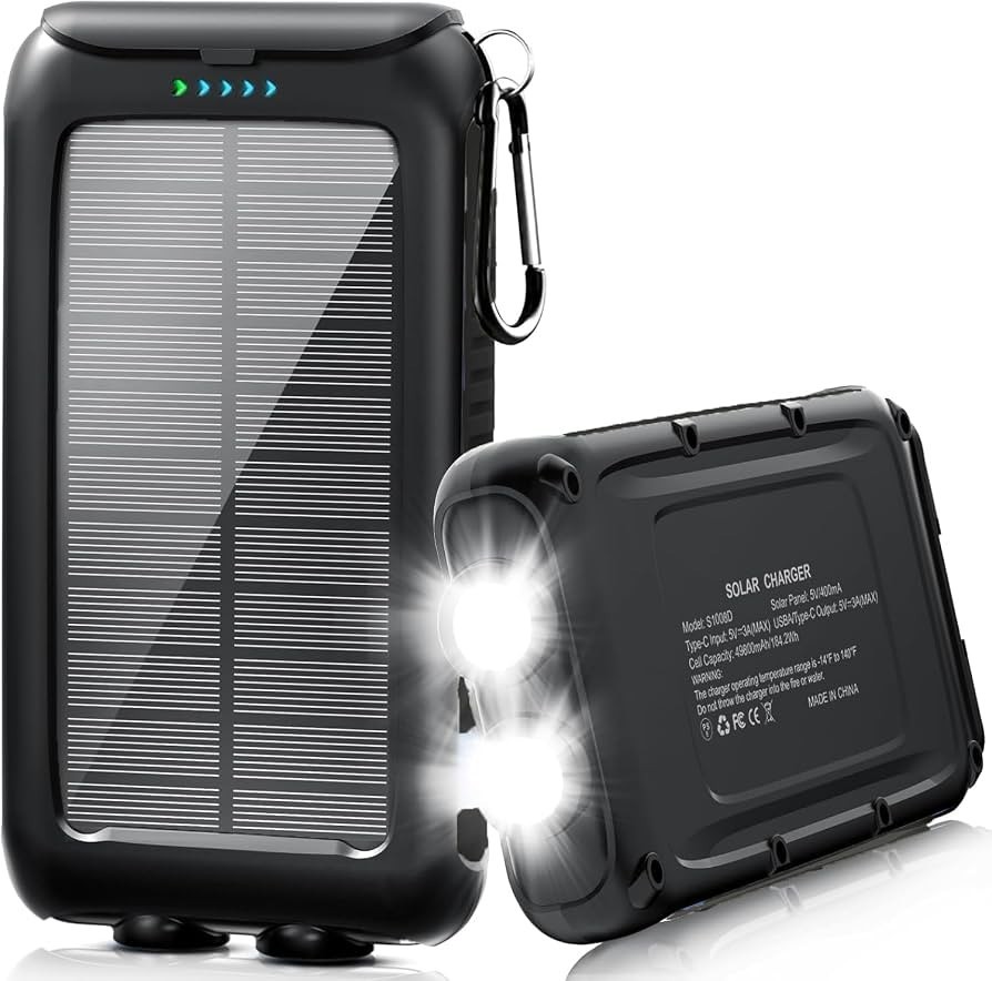 Kepswin Store4.14.1 out of 5 stars(423)Solar-Charger-Power-Bank-49800mAh...