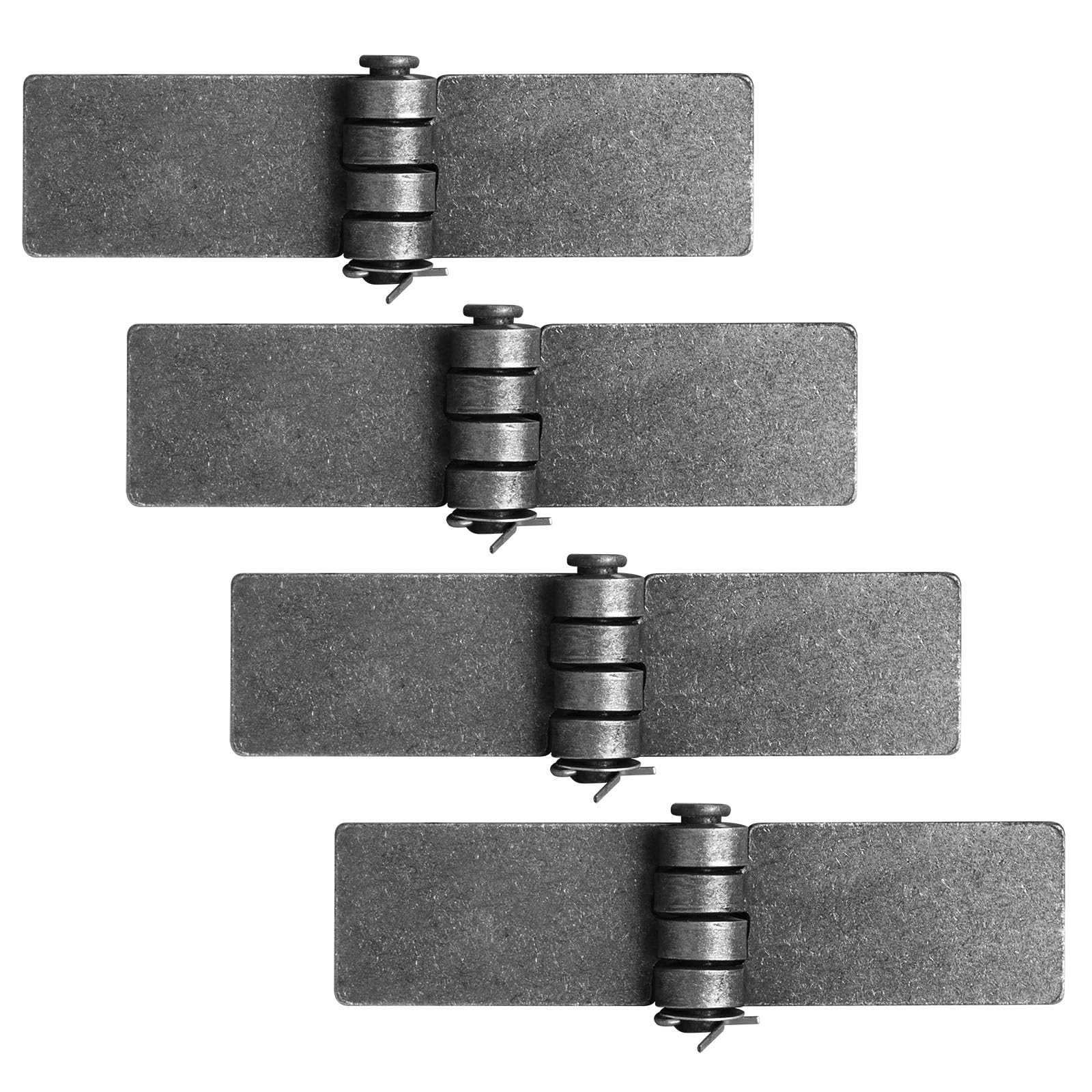 4 Pcs Weld On Steel Butt Hinge, 2-1/2 x 7-1/2,