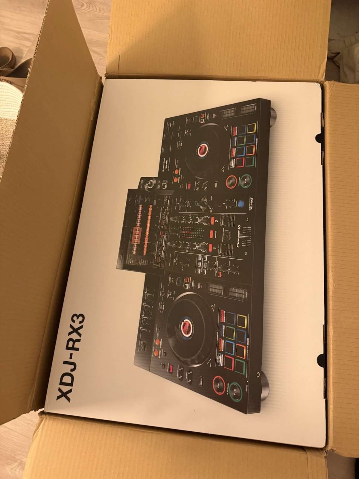 Pioneer DJ XDJ-RX3 Double Deck Controller, Effects, Pitch Control, USB, RGB