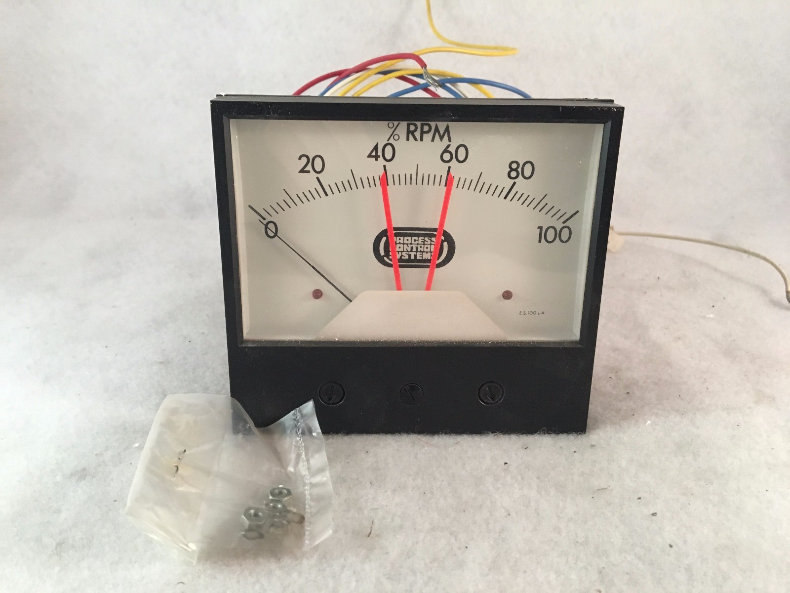 Crompton Type 239 Tachometer Panel Meter 0-1800RPM 0-100%RPM