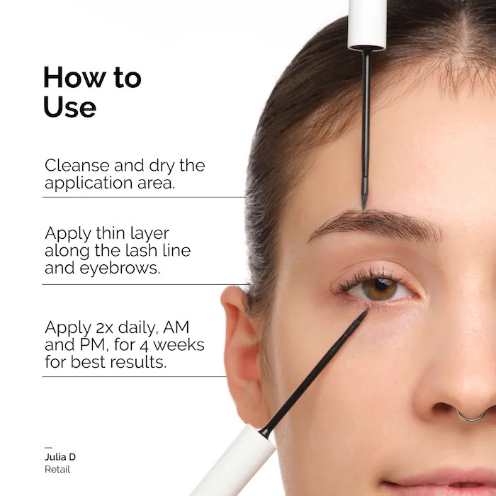 The Ordinary Multi-Peptide Lash and Brow Serum for Thicker, Fuller Looking Lash