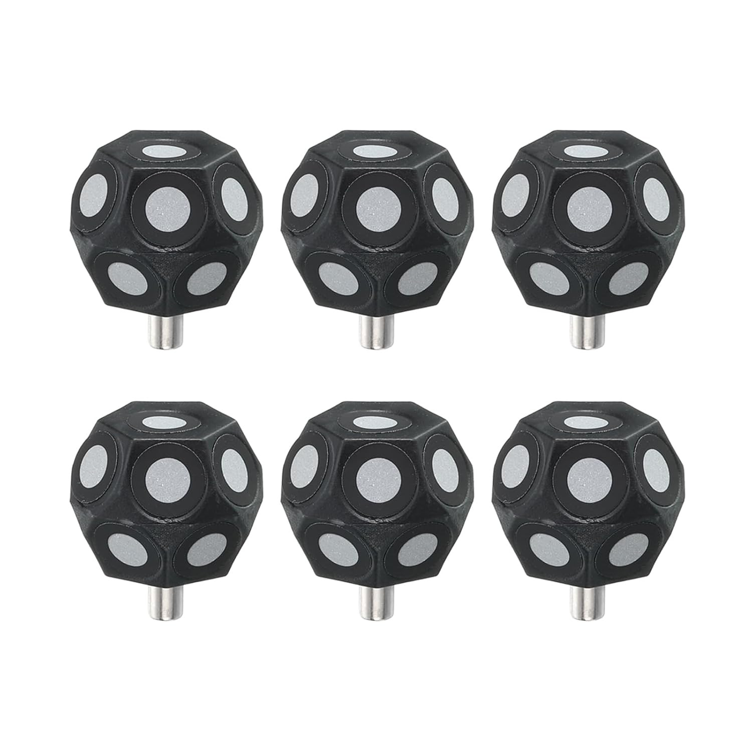 6 Pcs 3D Magnetic Ball Marker 6Mm 3D Scanning Markers 3D Tracking Dots Reference